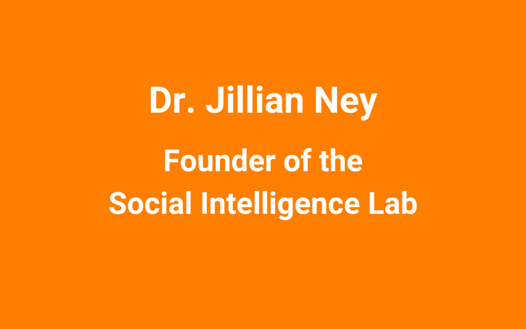 Nichefire Social Intelligence Series – Episode 2 | Dr. Jillian Ney, Social Intelligence Lab