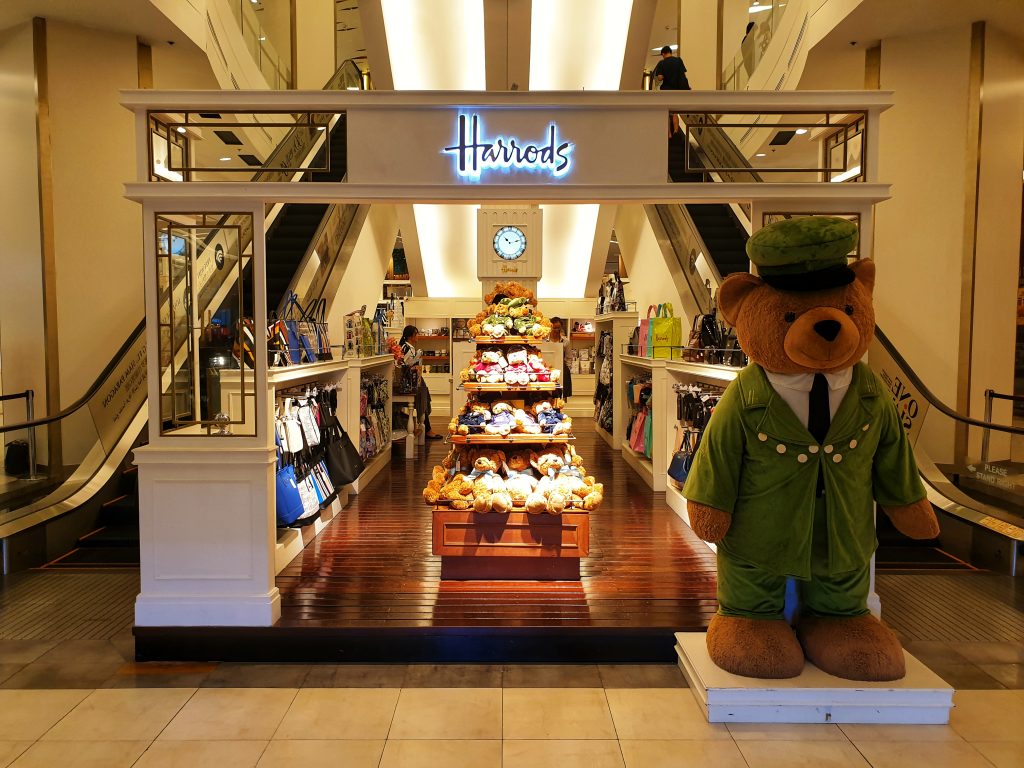 Example of British Themed Store 