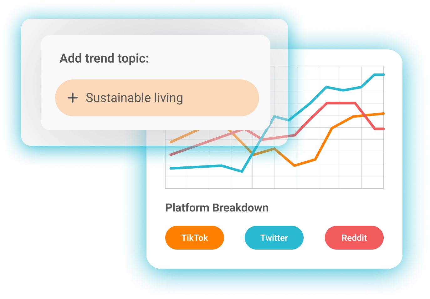 Add trend topic graphic